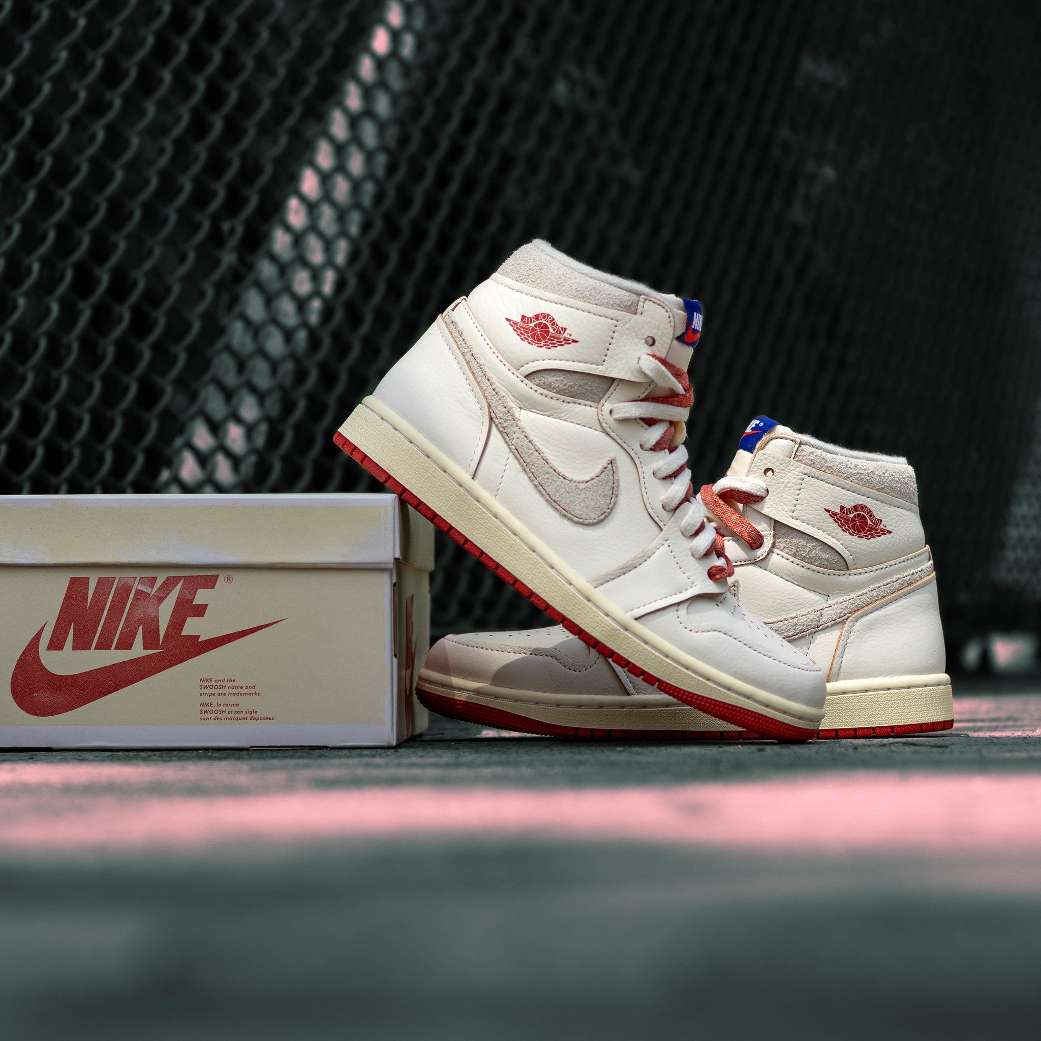 AIR JORDAN 1 HIGH CINNABAR W