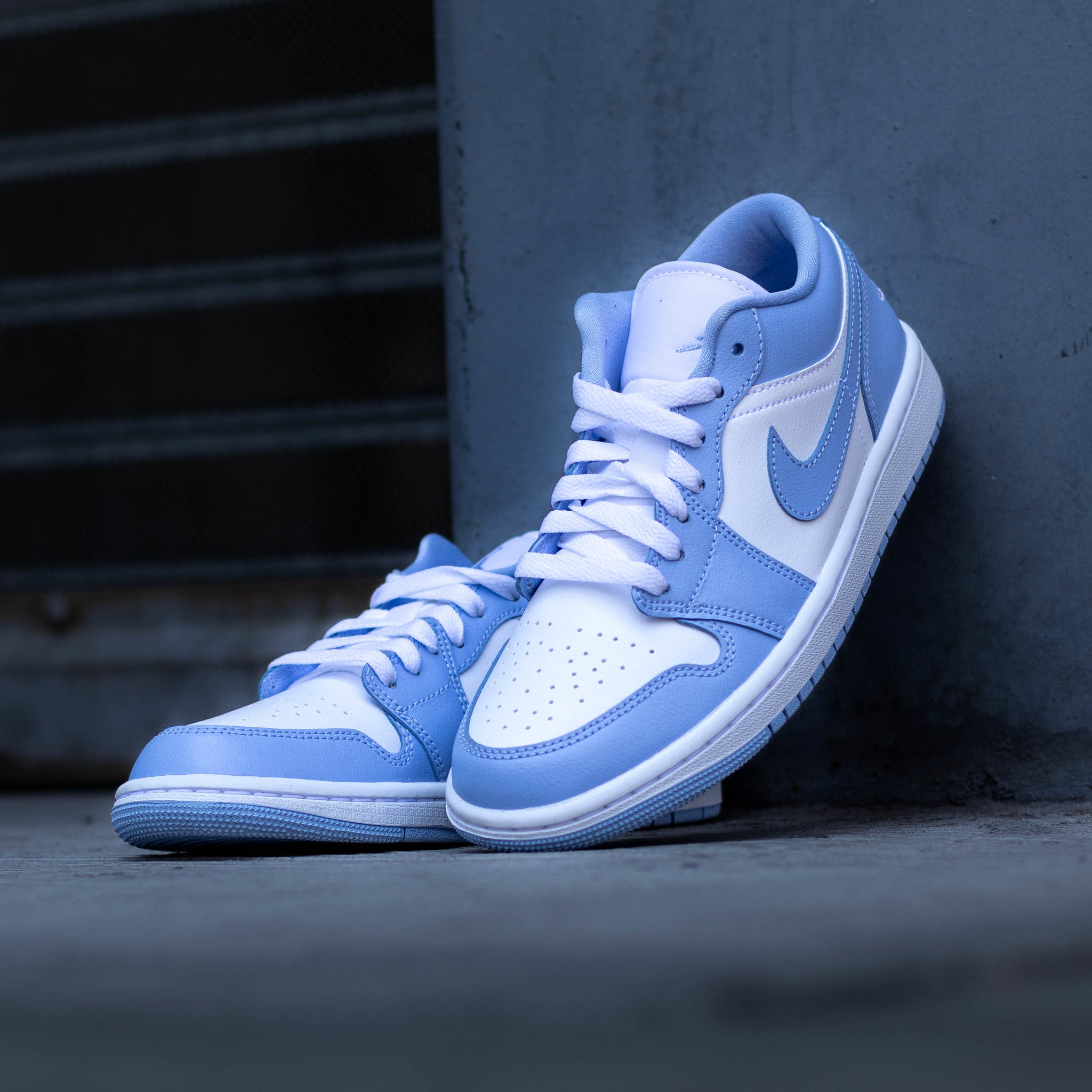 AIR JORDAN 1 LOW ALUMIN WHITE W
