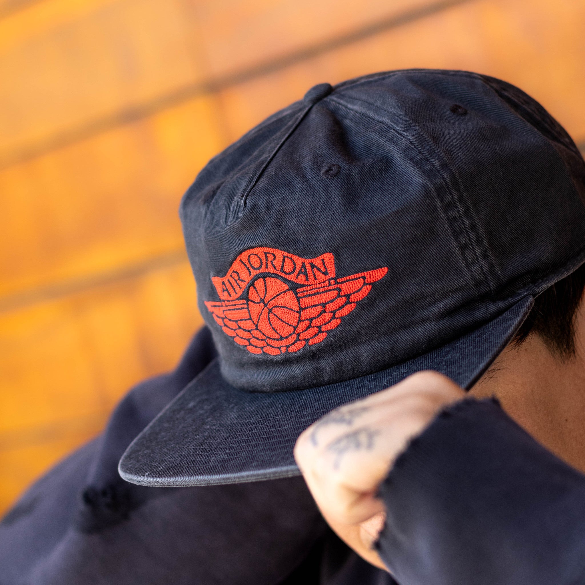 JORDAN PRO RARE AIR CAP BLACK