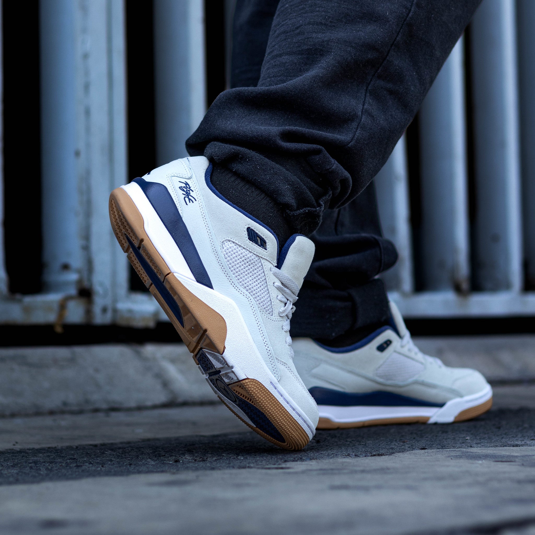 AIR JORDAN FLIGHT COURT NEUTRAL GREY BLUE
