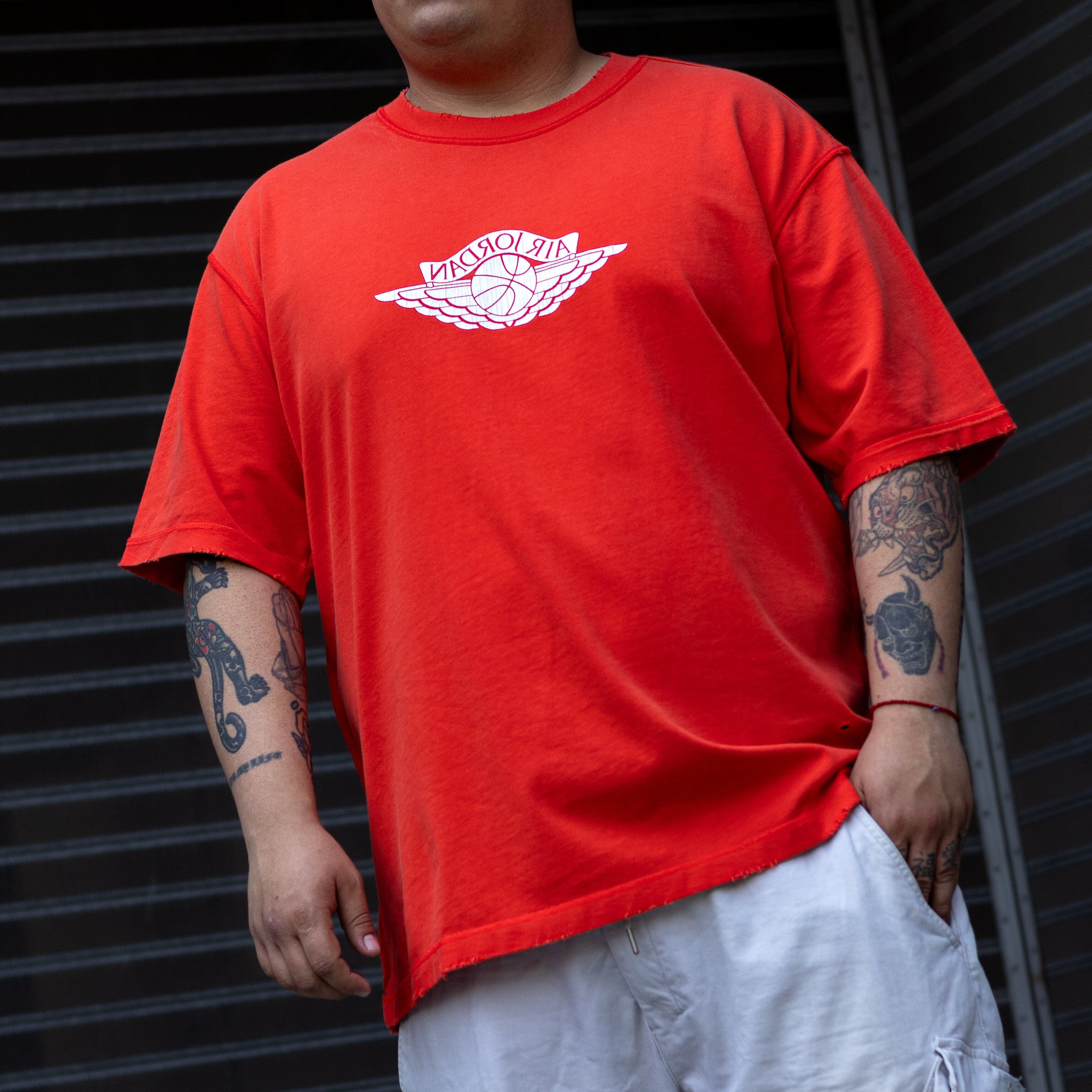 JORDAN TEE RARE AIR RED