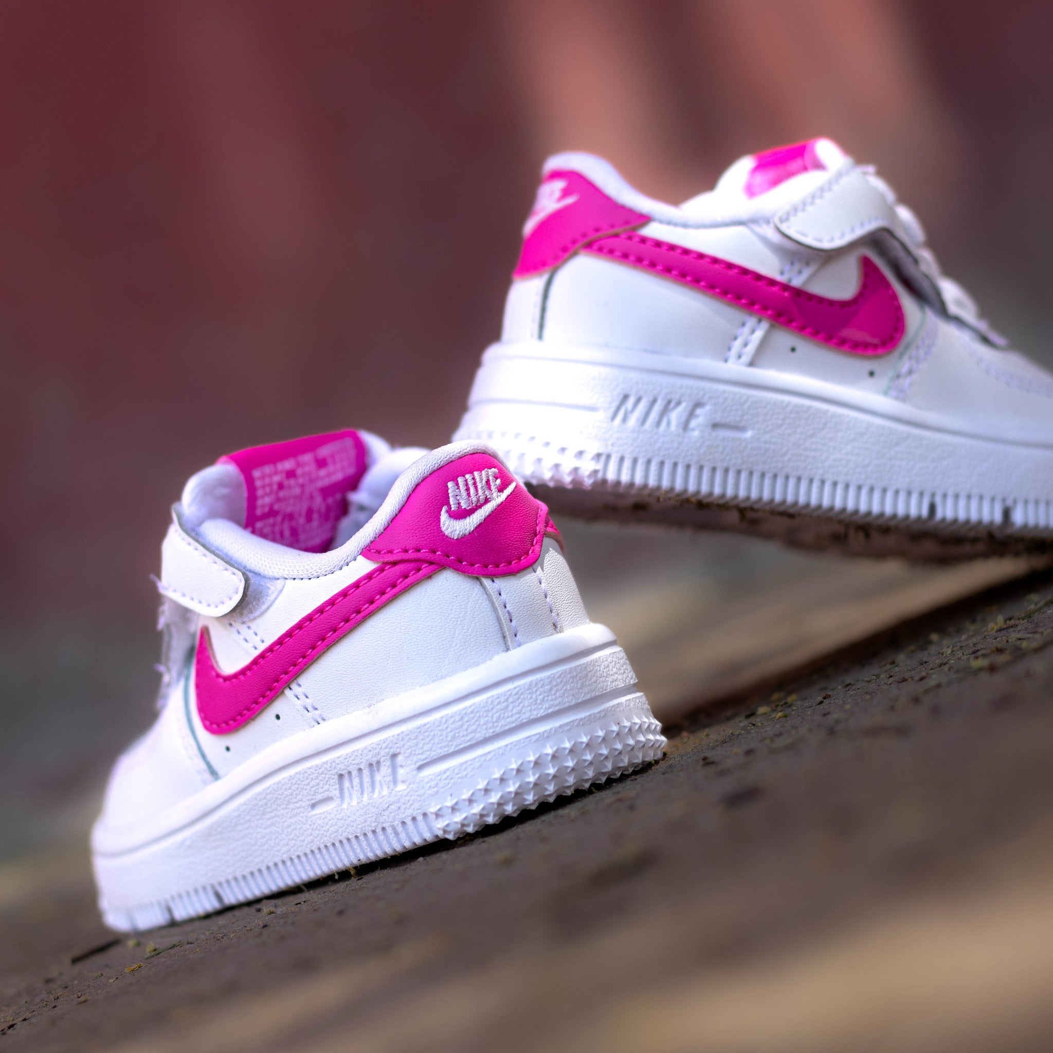 NIKE AIR FORCE ONE LOW EASYON LASER FUCHSIA TD
