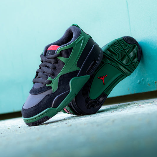 AIR JORDAN 4 RM BLACK VARSITY RED GS