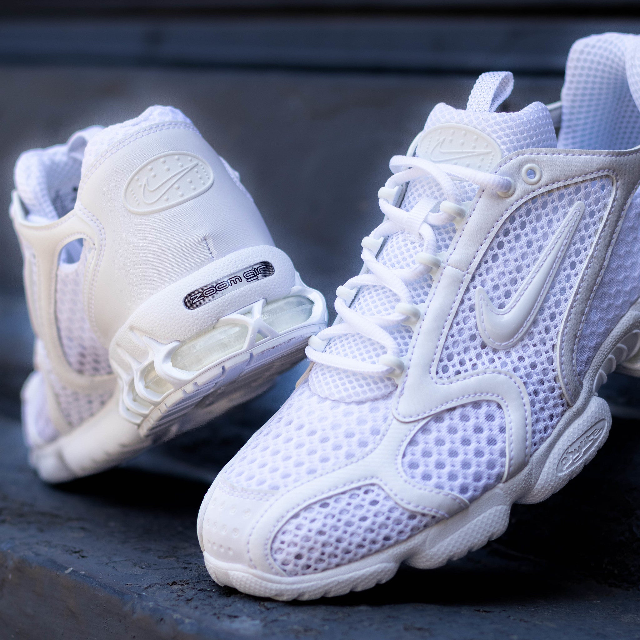 NIKE AIR ZOOM SPIRIDON CAGE 2 TRIPLE WHITE