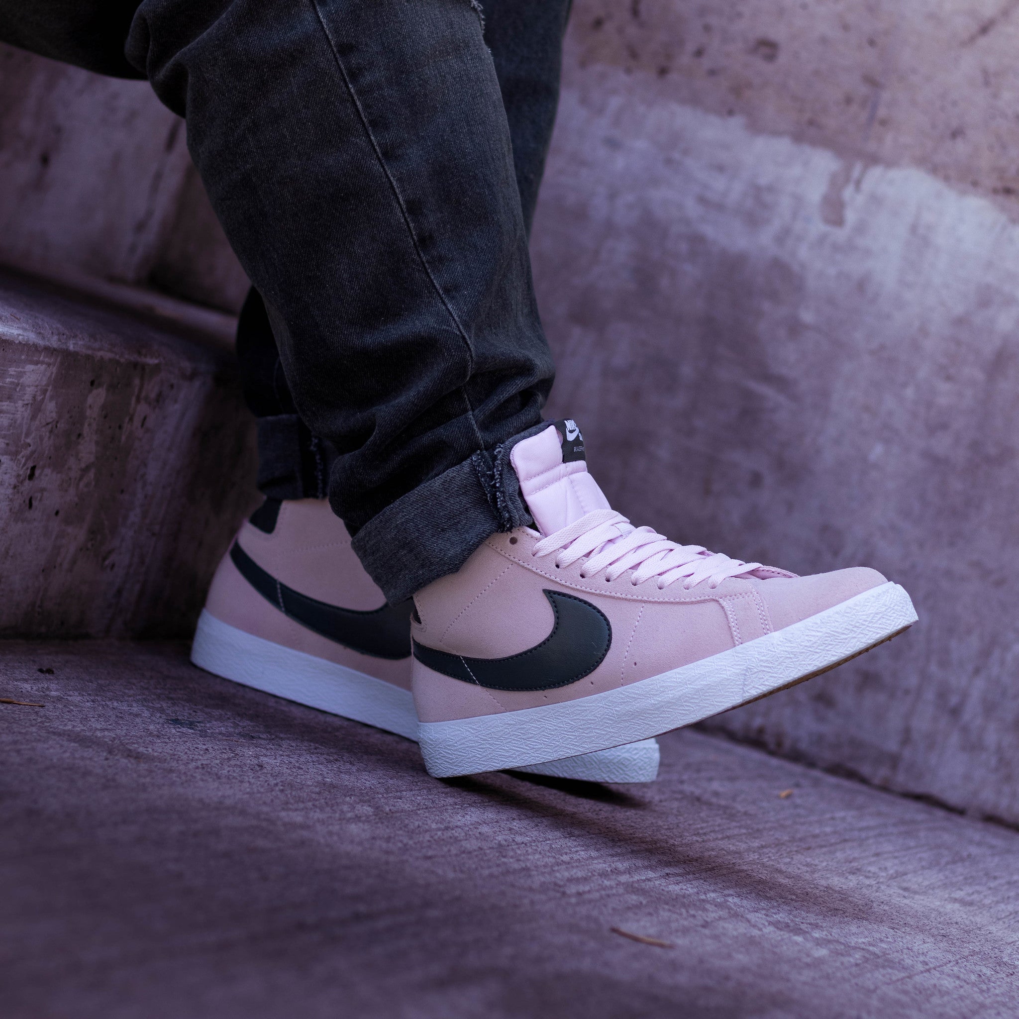 NIKE SB ZOOM BLAZER MID PINK FOAM