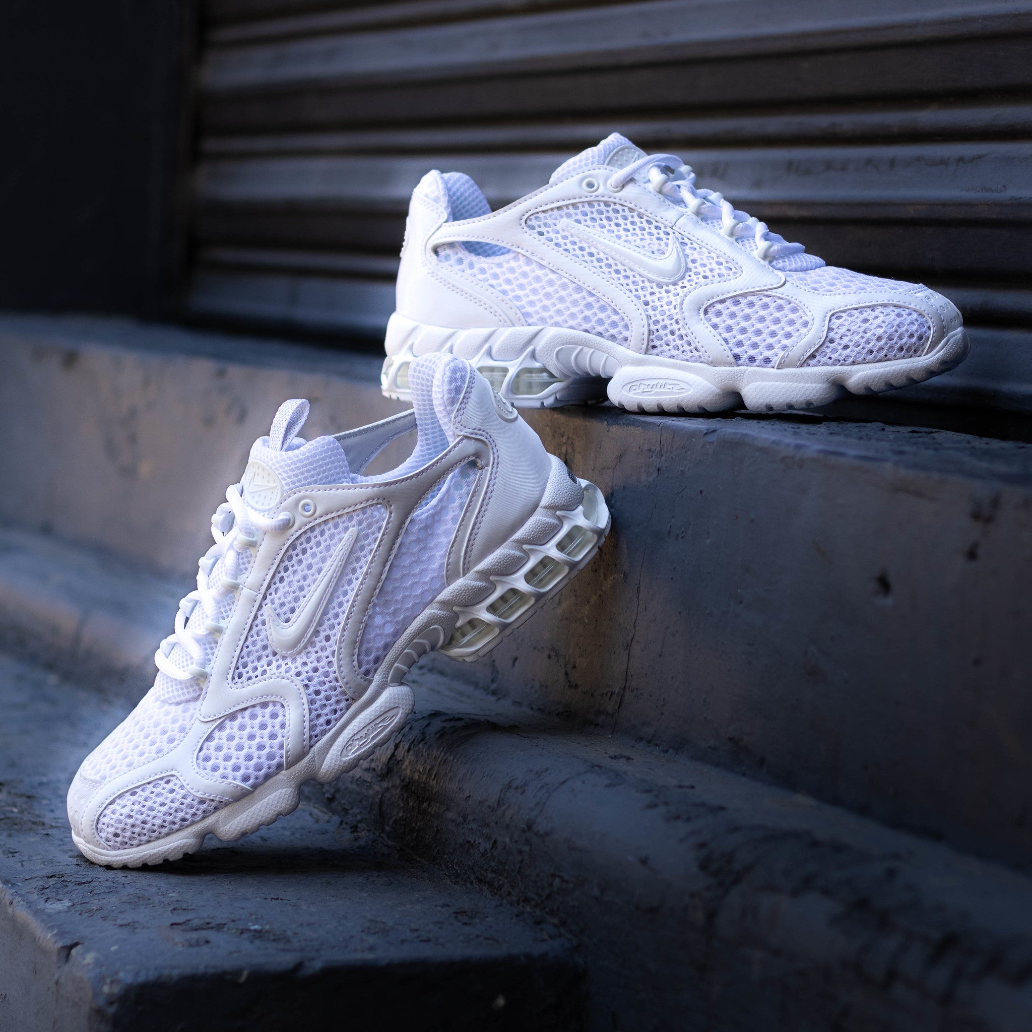 NIKE AIR ZOOM SPIRIDON CAGE 2 TRIPLE WHITE