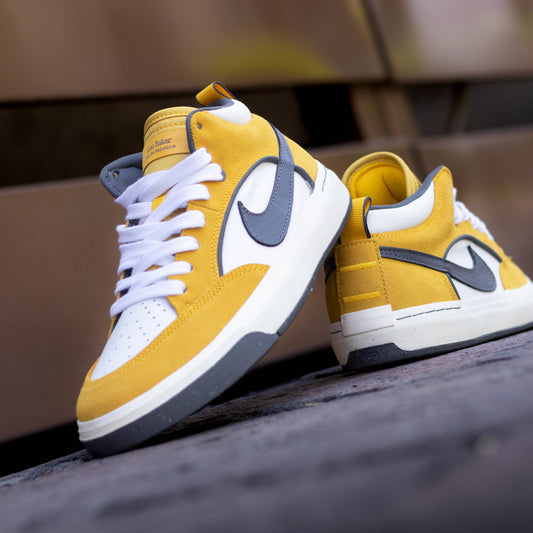 NIKE SB REACT LEO UNIVERSITY GOLD