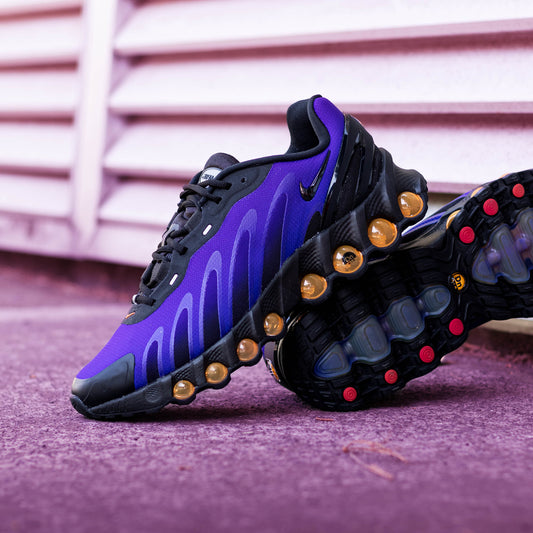 NIKE AIR MAX DN8 PURPLE TOTAL ORANGE