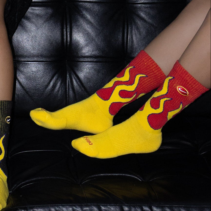 NIKE SOCKS FLAME RED