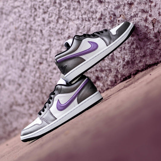 AIR JORDAN 1 LOW METALLIC PURPLE W