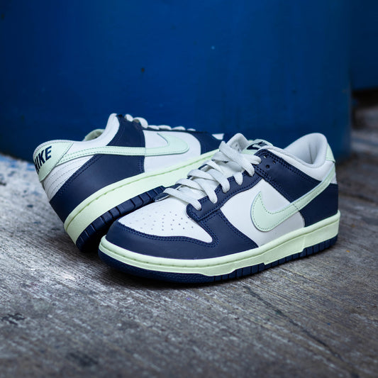 NIKE DUNK LOW MIDNIGHT NAVY VOLT GS
