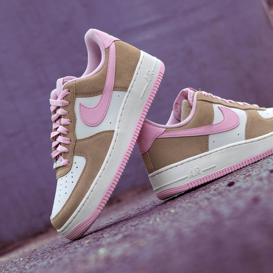 NIKE AIR FORCE ONE HEMP MEDIUM SOFT PINK