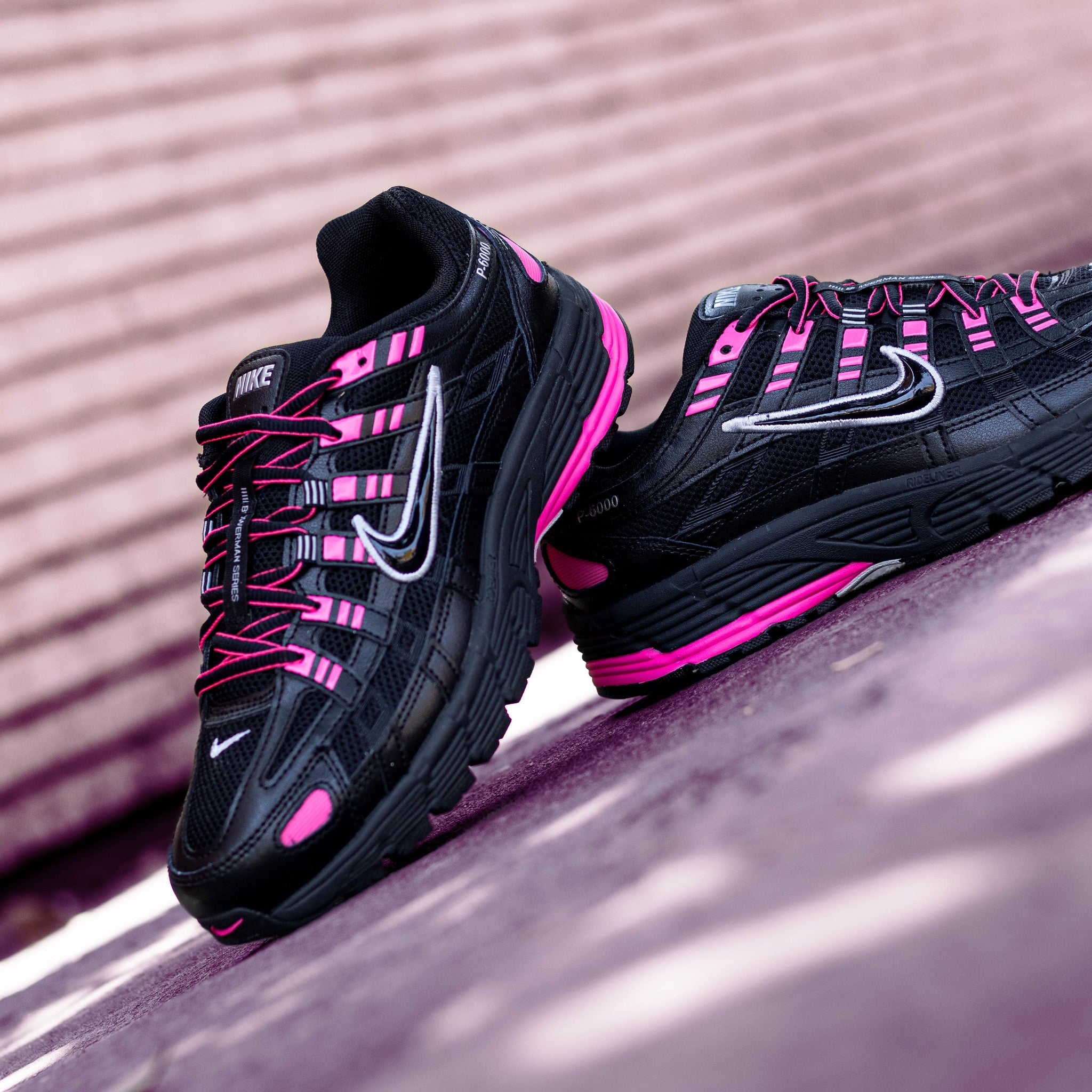 NIKE P-6000 BLACK PINK