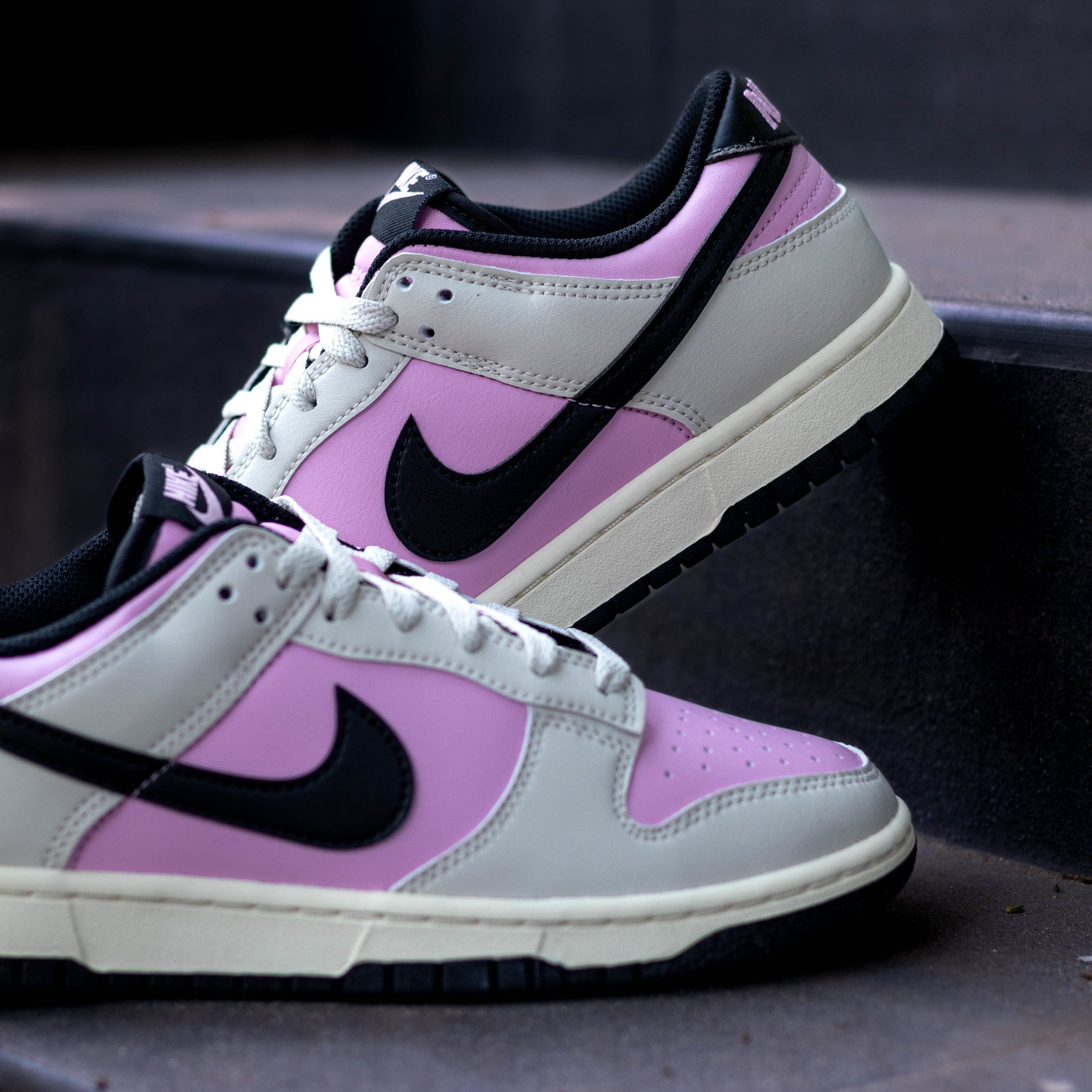 NIKE DUNK LOW PINK RISE GREY