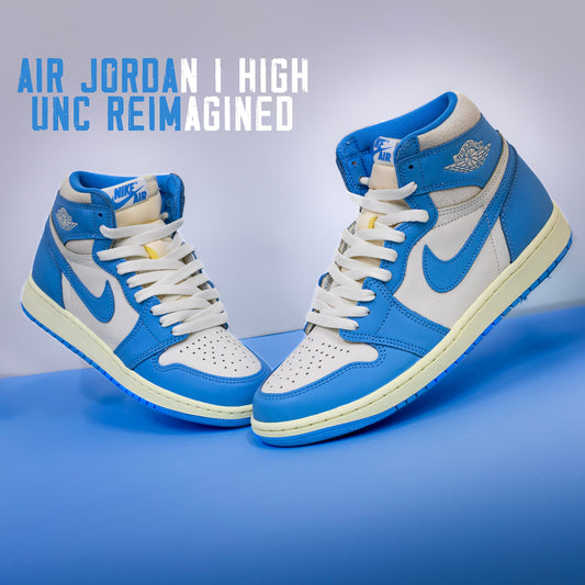 AIR JORDAN 1 HIGH UNC REIMAGINED
