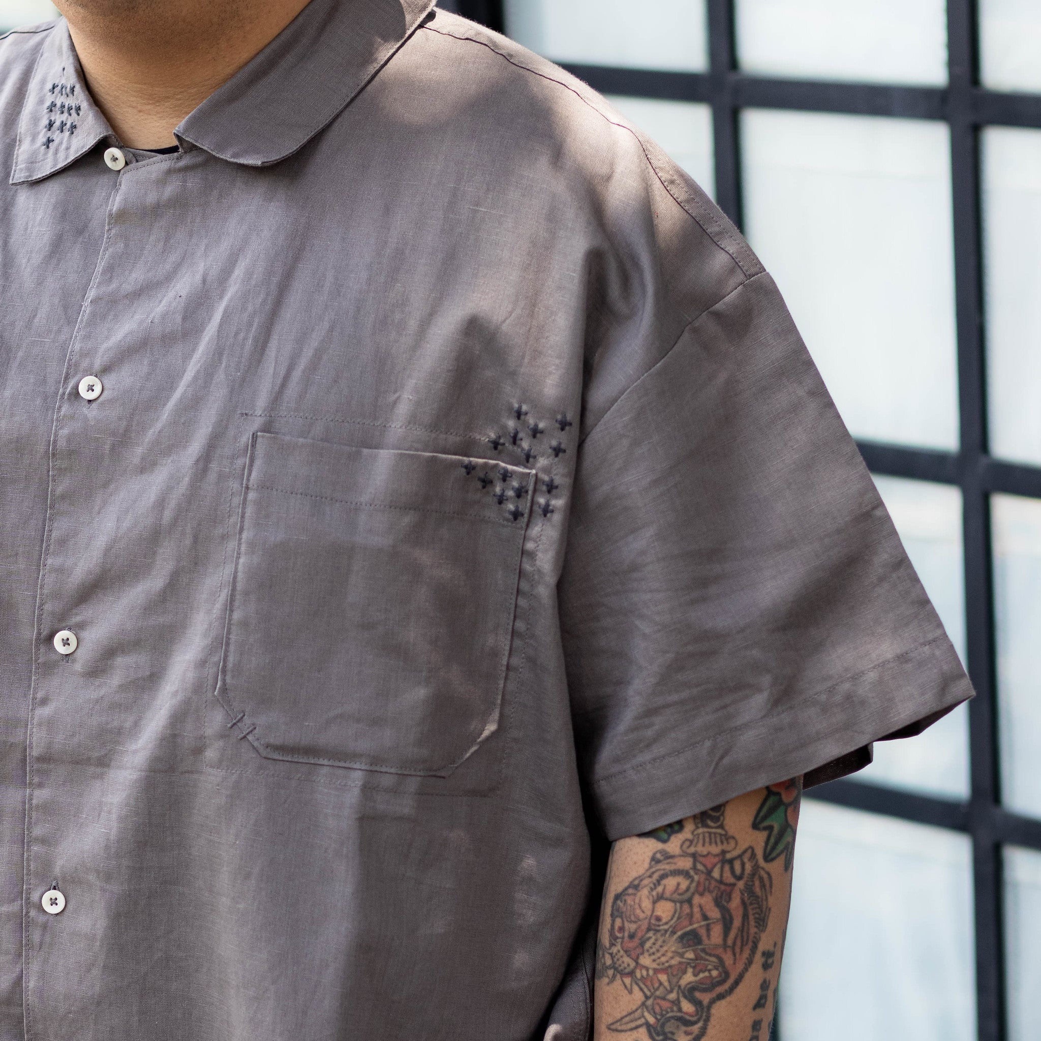 NIKE LIFE SHIRT SASHIKO CAVE