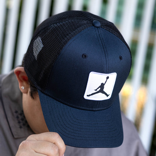 JORDAN RISE CAP TRKR PTCH BLACK