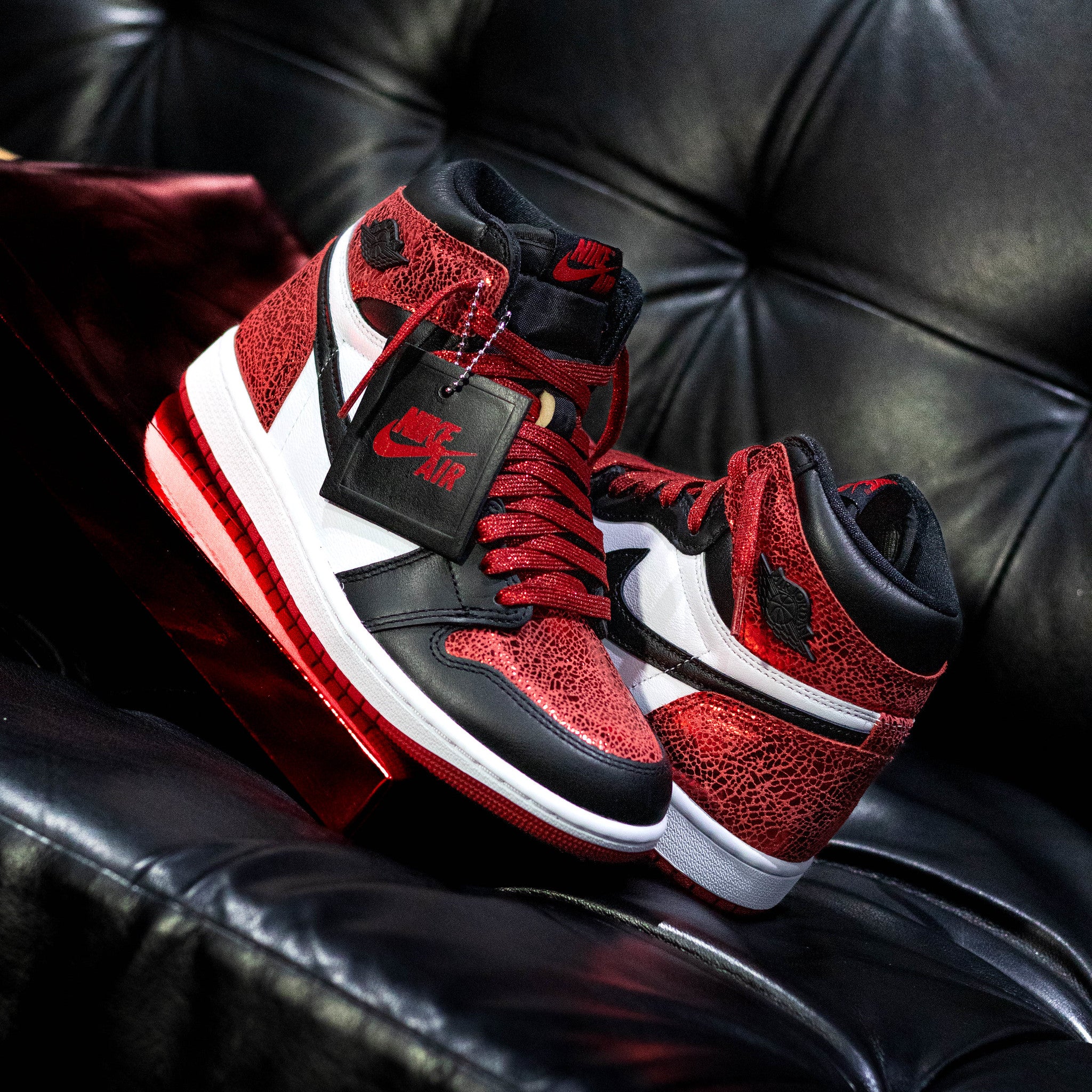 AIR JORDAN 1 HIGH RUBY W