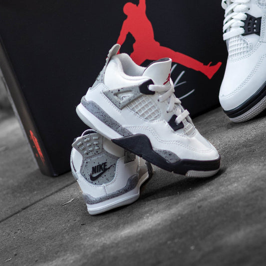 AIR JORDAN 4 WHITE CEMENT PS