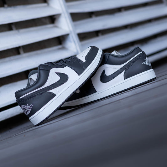 AIR JORDAN 1 LOW IRON GREY WHITE