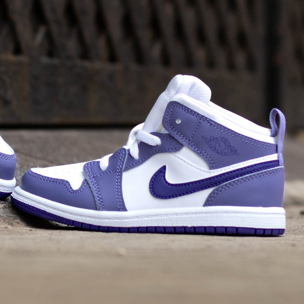 AIR JORDAN 1 MID DUSTY COURT PURPLE TD