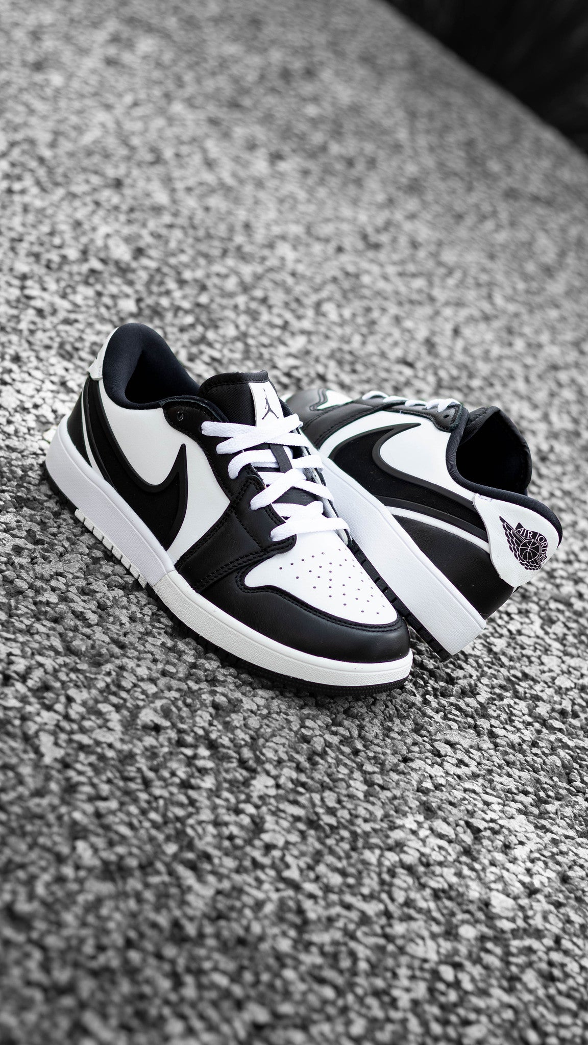 AIR JORDAN 1 LOW RM BLACK WHITE GS