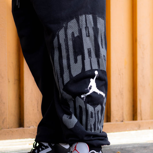 JORDAN PANTS BROOKLYN JORDAN LETTERS BLACK