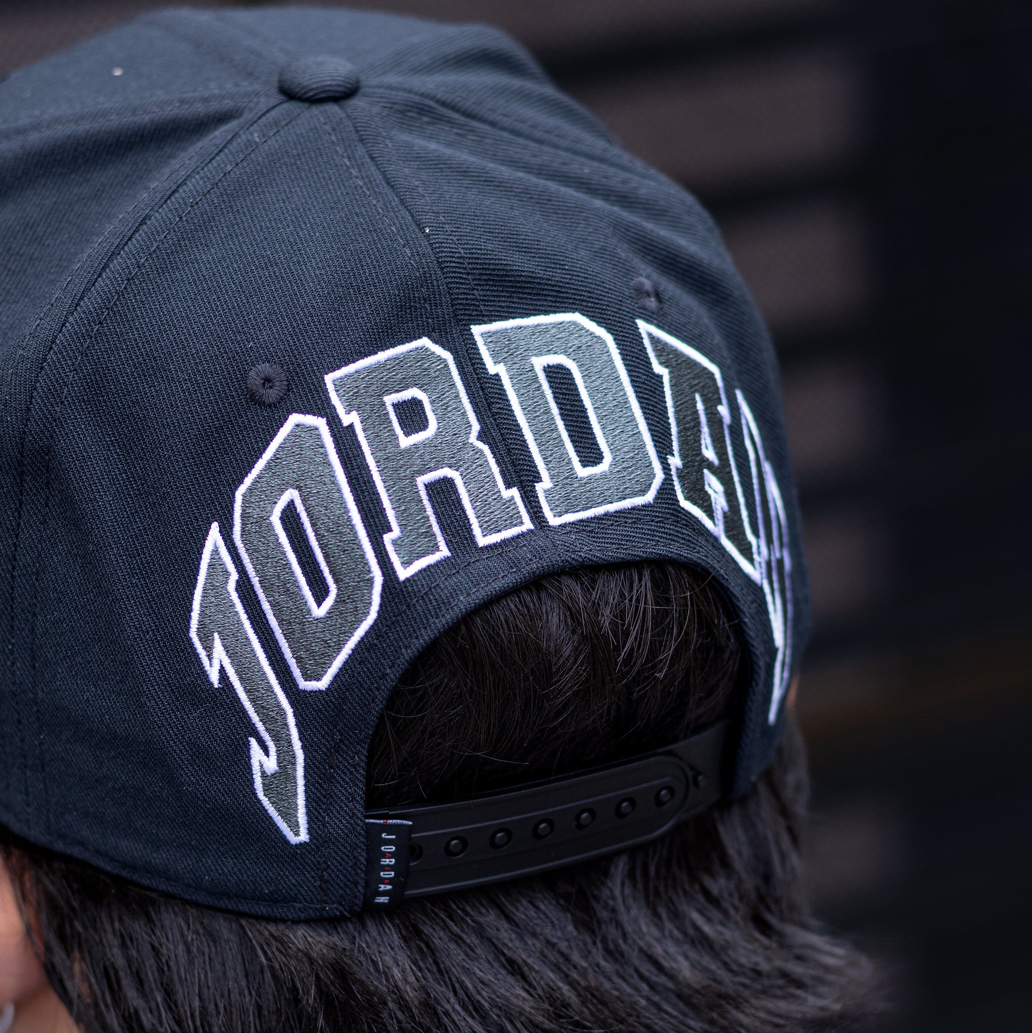 JORDAN CAP STRUCTURED ONCE YOU BLACK