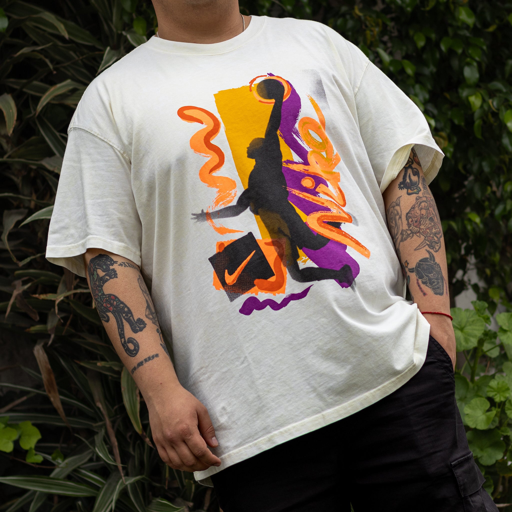 NIKE TEE MAX 90 BASKETBALL COCONUT