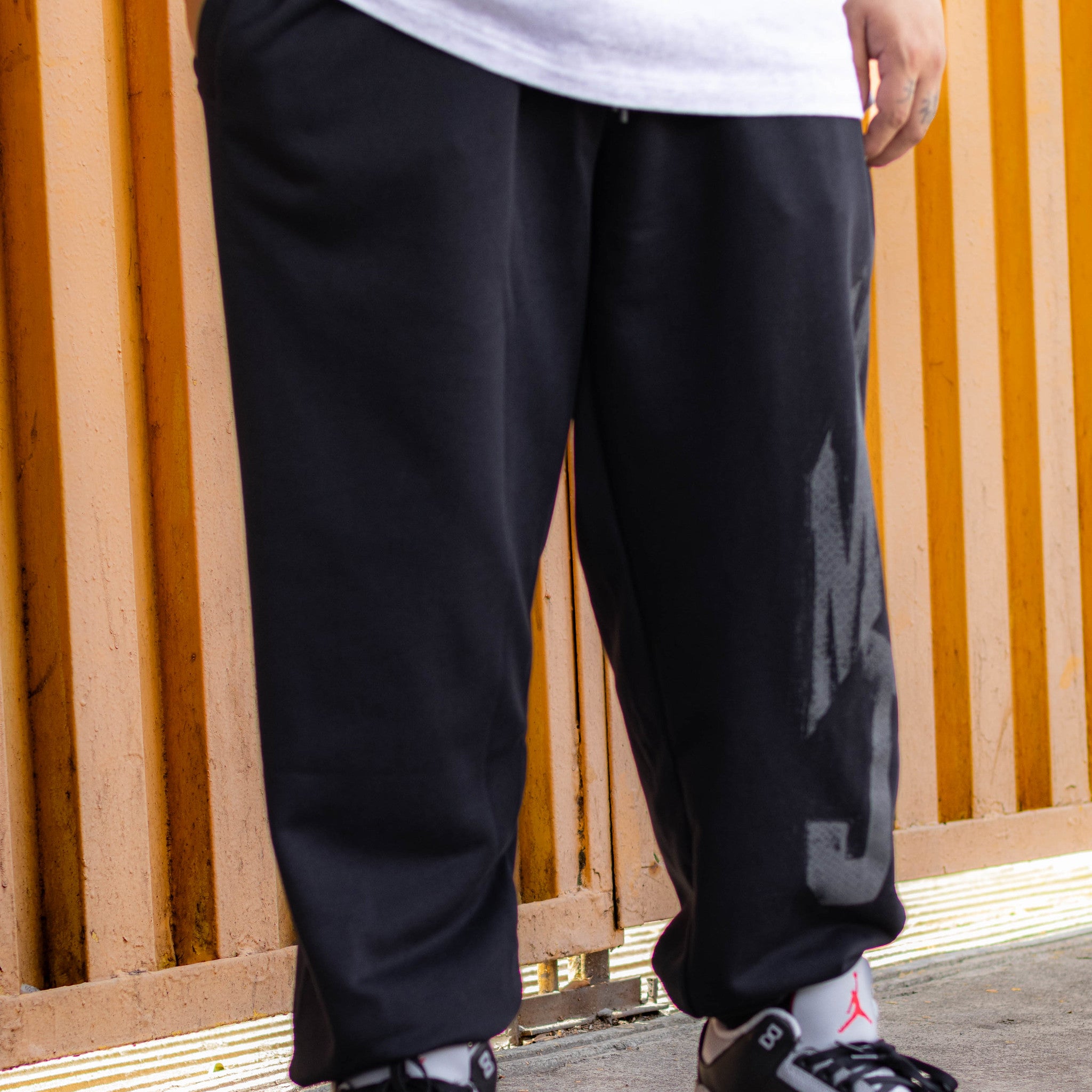 JORDAN PANTS BROOKLYN JORDAN LETTERS BLACK