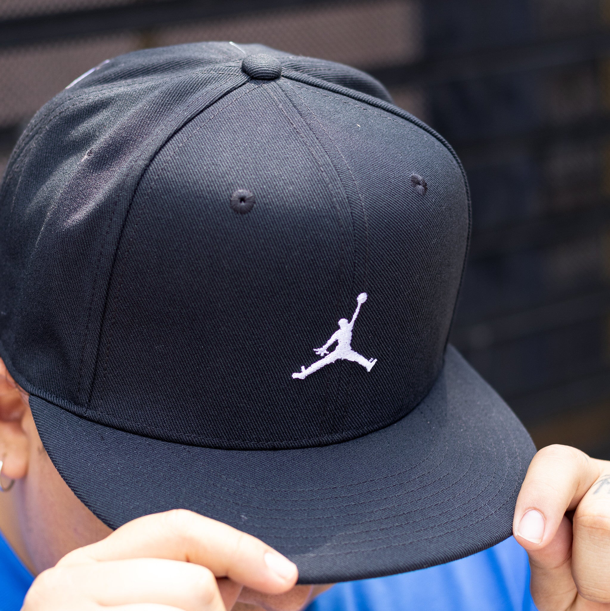 JORDAN CAP STRUCTURED ONCE YOU BLACK
