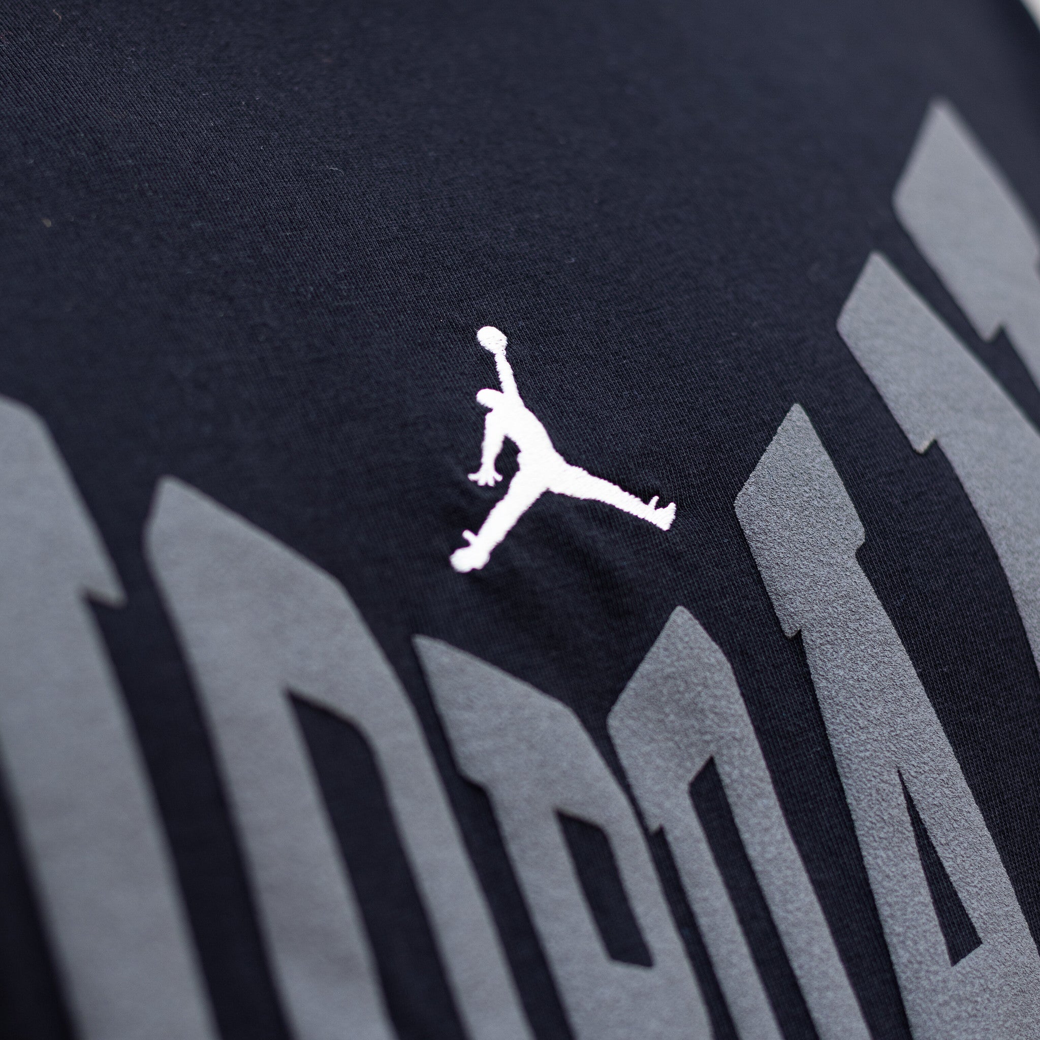 JORDAN TEE BROOKLYN JORDAN LETTERS BLACK