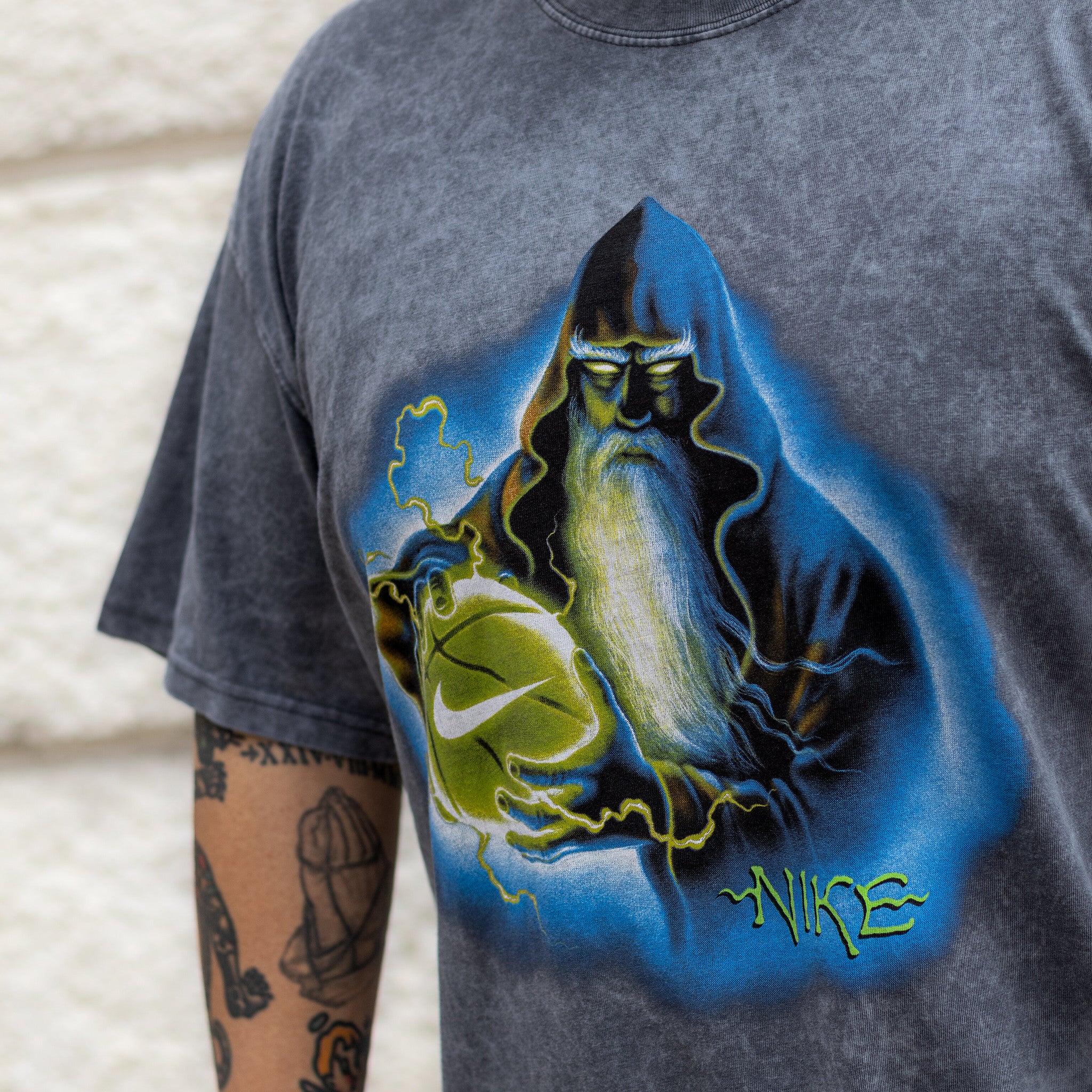 NIKE TEE MAX 90 FANTASY ANTHRACITE