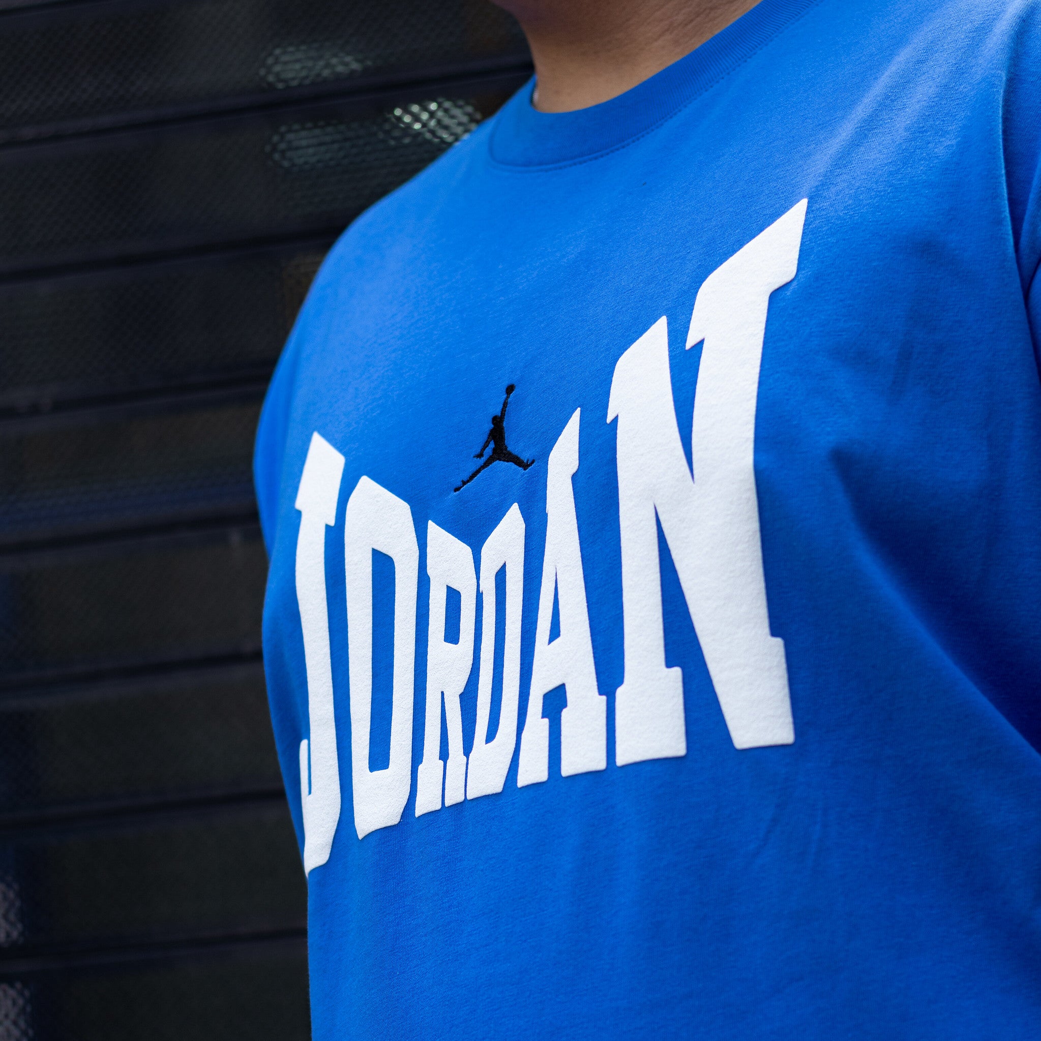 JORDAN TEE BROOKLYN JORDAN LETTERS SPORT BLUE