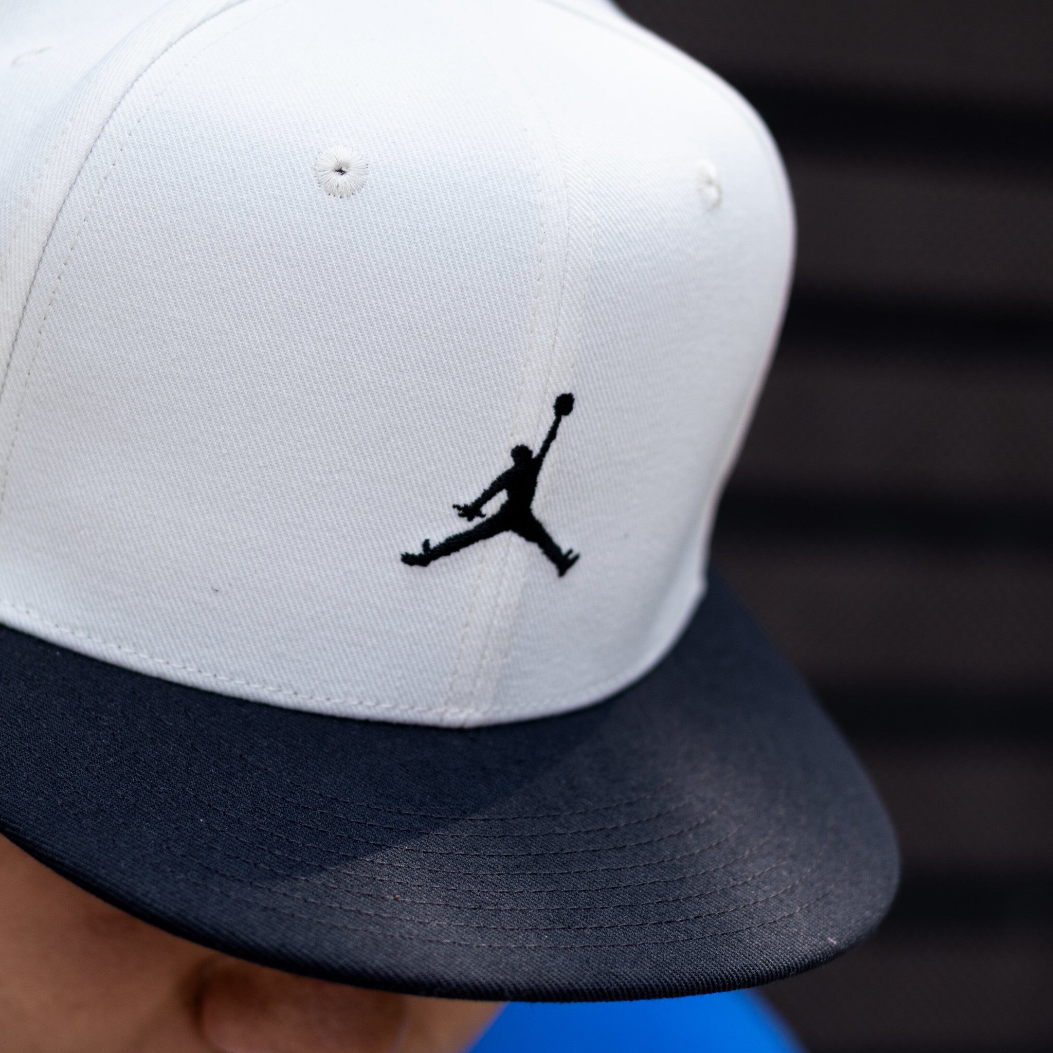 JORDAN CAP STRUCTURED ONCE YOU WHITE