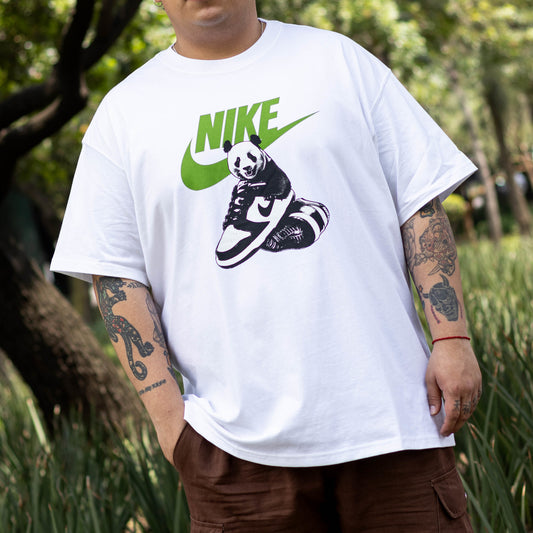 NIKE TEE PANDA WHITE
