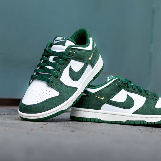 NIKE DUNK LOW GORGE GREEN GOLD MINI SWOOSH W