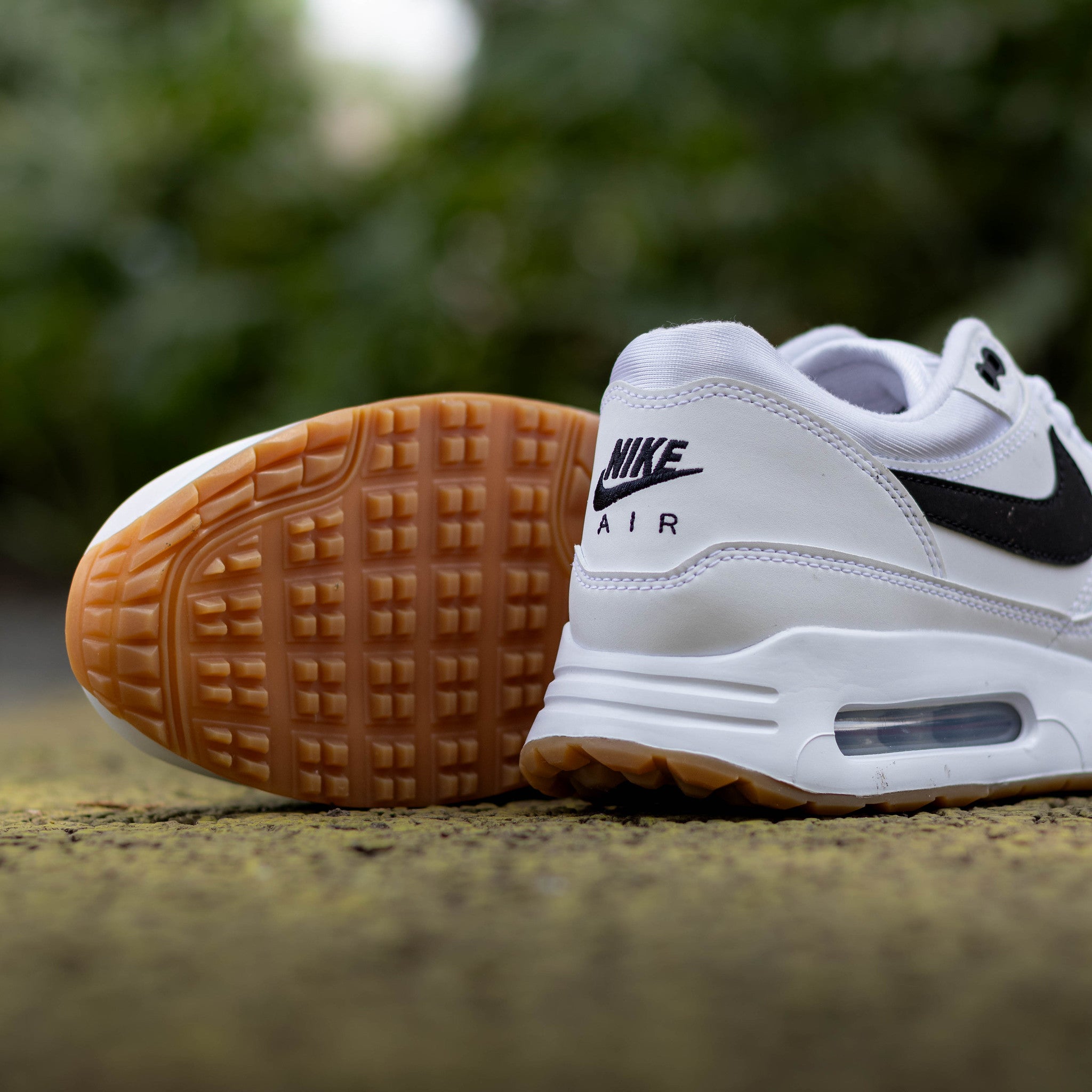 NIKE AIR MAX ONE 86 GOLF WHITE BLACK