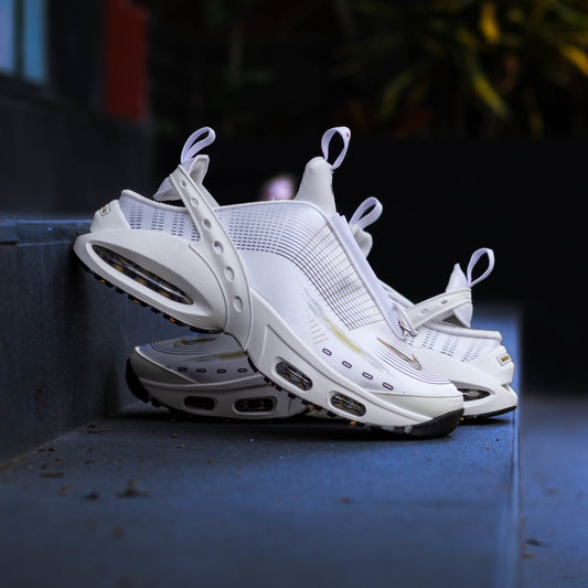 NIKE AIR MAX CRAZE WHITE METALLIC GOLD W
