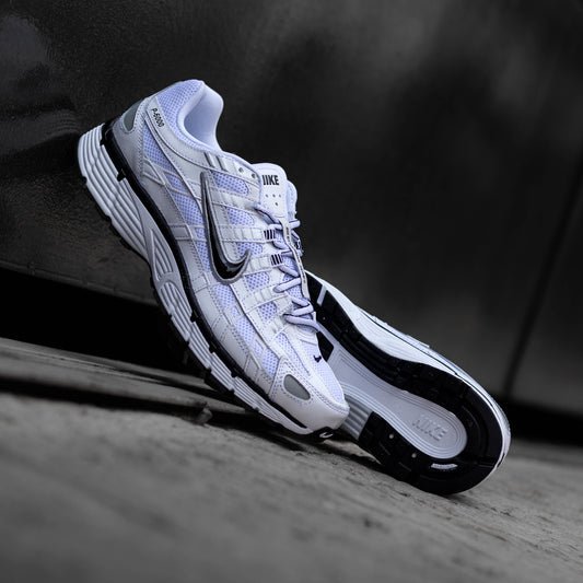 NIKE P-6000 WHITE METALLIC SILVER
