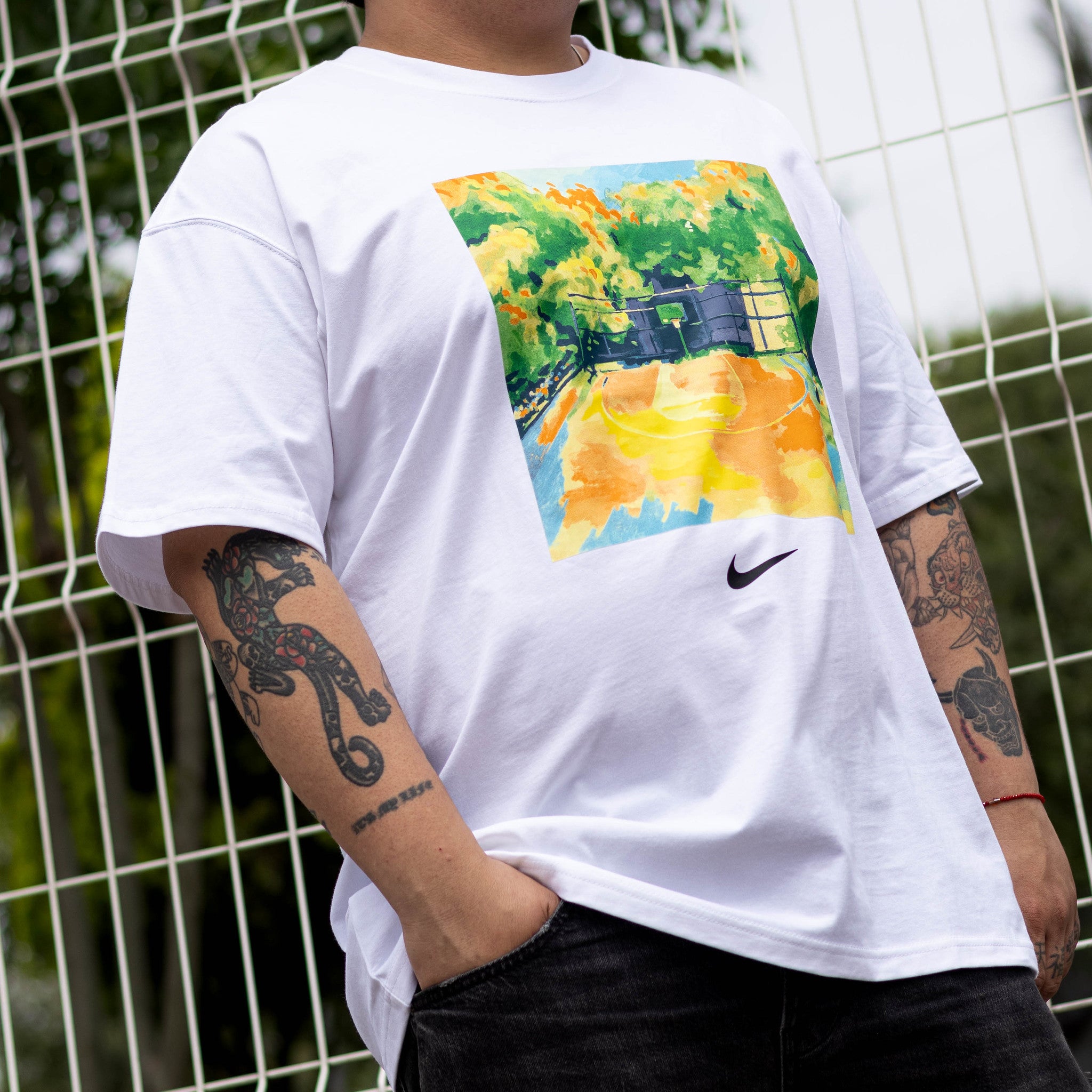 NIKE TEE MAX 90 PINT WHITE