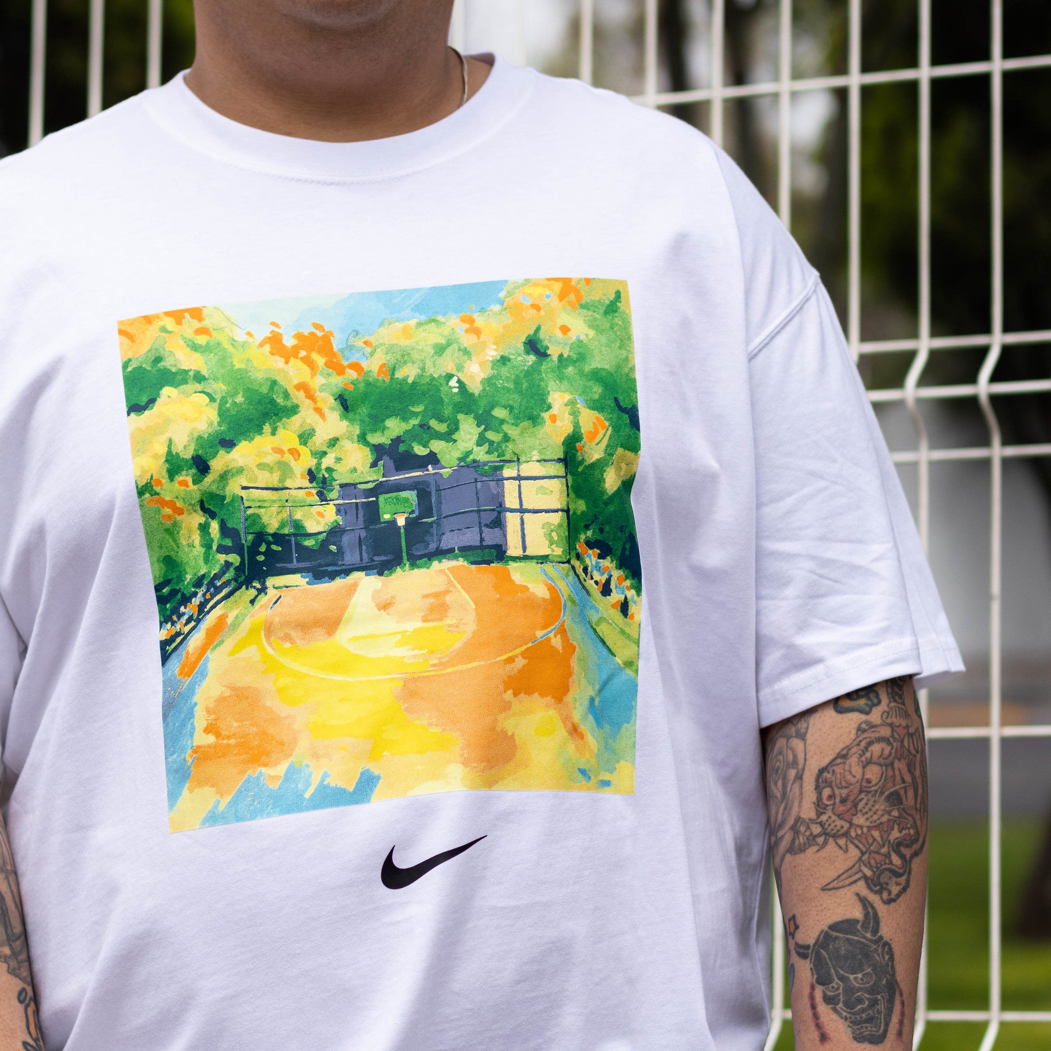 NIKE TEE MAX 90 PINT WHITE