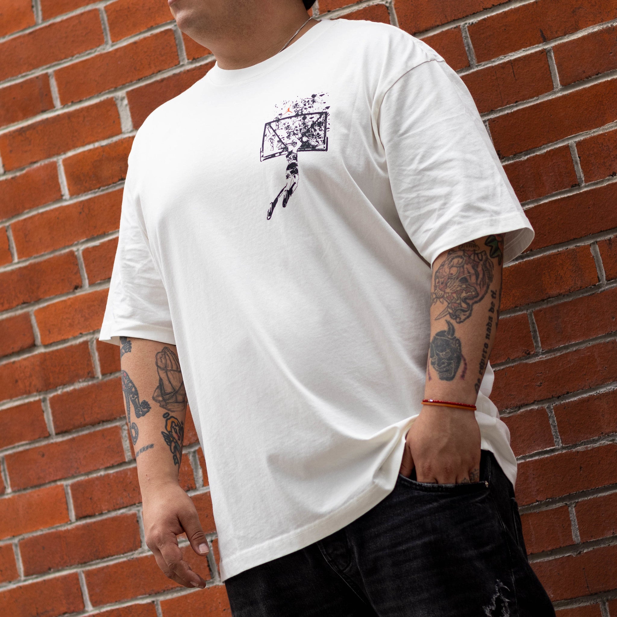 JORDAN TEE SHATTER BACKBOARD SAIL