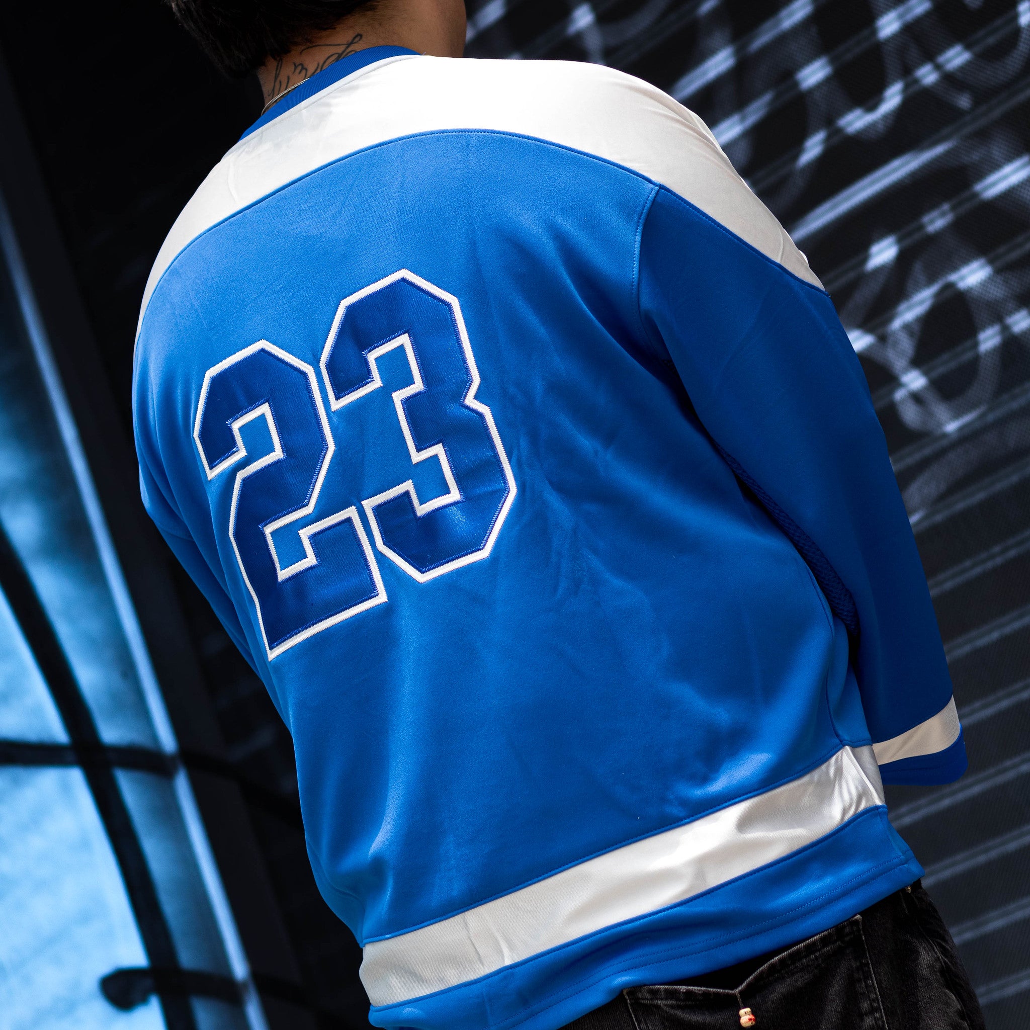 JORDAN JERSEY HOCKEY BLUE SPORT