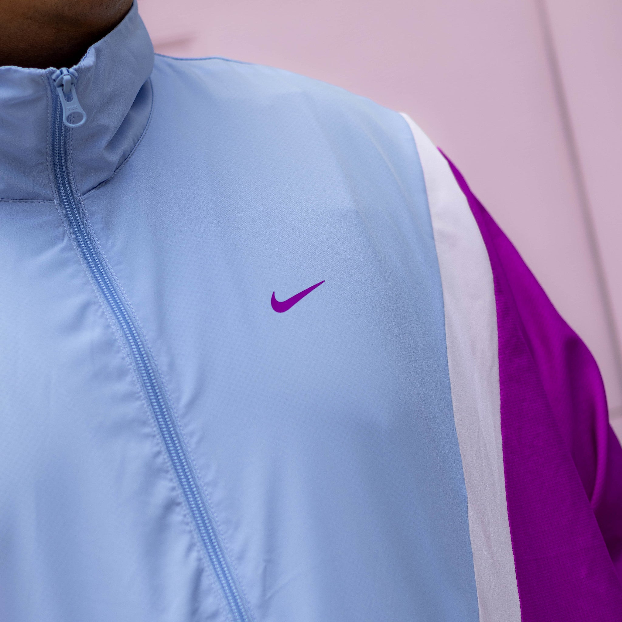 NIKE WVN JKT VIVID BLUE