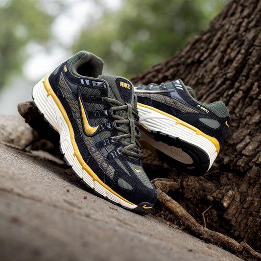 NIKE P-6000 COLLEGE GREY BROWN