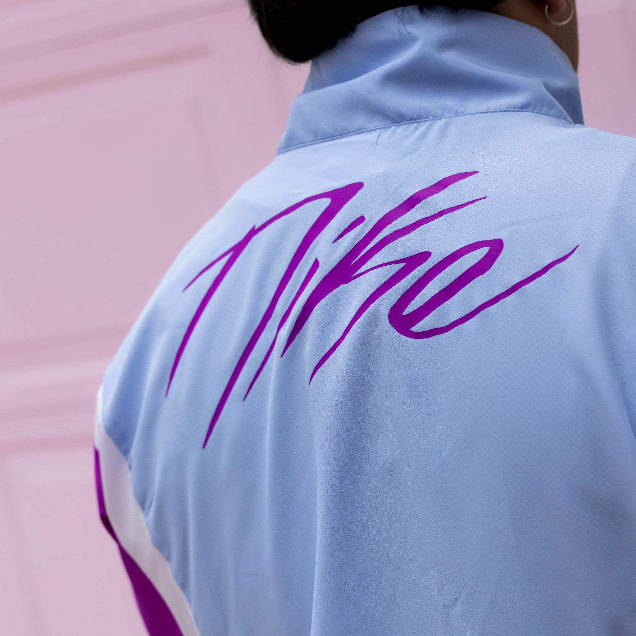 NIKE WVN JKT VIVID BLUE