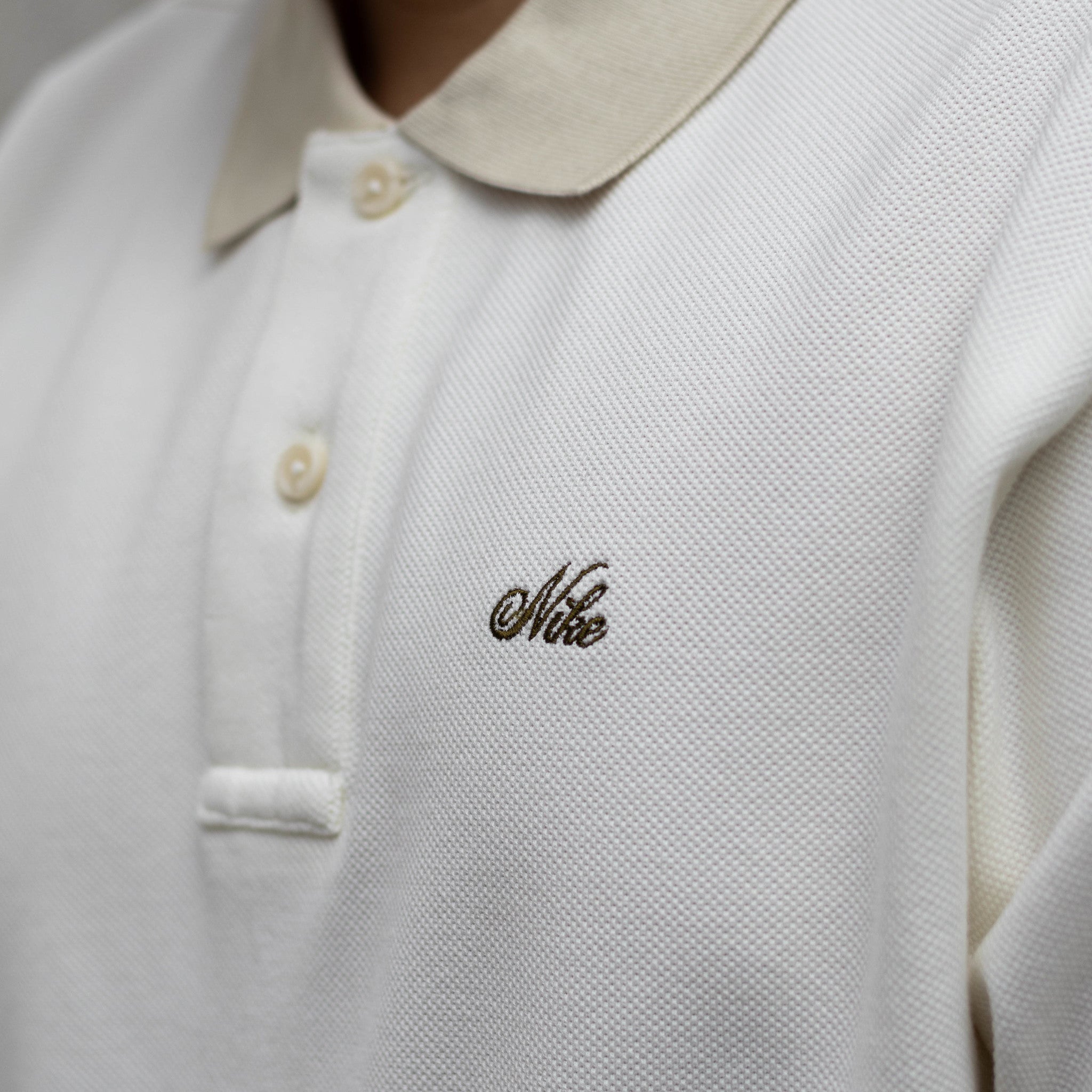 NIKE HVWT POLO ANTHRACITE SAIL