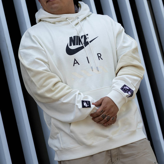 NIKE AIR FLC HOODIE SAIL KHAKI