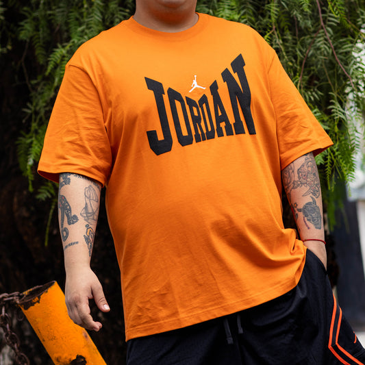JORDAN TEE BROOKLYN ORANGE